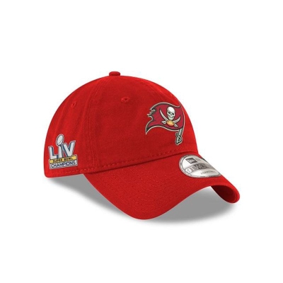 Tampa Bay Buccaneers Gorra | New Era NFL Super Bowl Lv Champions Side Patch 9twenty Adjustable Cap Mexico - Rojos